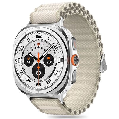 Pasek TECH-PROTECT Weave Pro do Samsung Galaxy Watch Ultra/2024/2025 do koperty 47mm Biały
