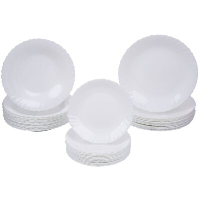 Serwis obiadowy szklany LUMINARC Feston 12 osób (36 elementów)