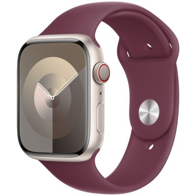 Pasek do Apple Watch (42/44/45/49mm) M/L Rubinowa morwa