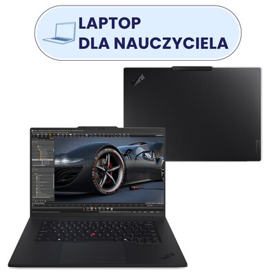 Laptop LENOVO ThinkPad P1 Gen 7 16" OLED Ultra 9-185H 64GB RAM 2TB SSD GeForce RTX4070 DLSS 3 Windows 11 Professional
