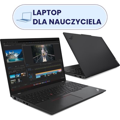 Laptop LENOVO ThinkPad T16 Gen 3 16" IPS Ultra 5-125U 16GB RAM 512GB SSD Windows 11 Professional, Funkcje AI