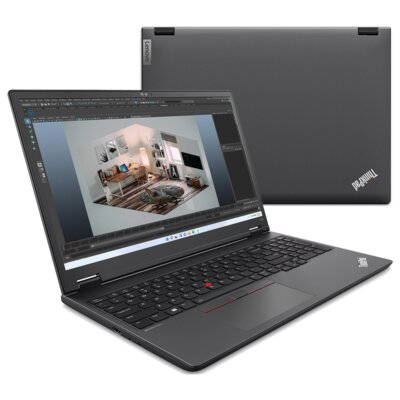 Laptop LENOVO ThinkPad P16v Gen 1 16" IPS R7PRO-7840HS 16GB RAM 512GB SSD Windows 11 Professional