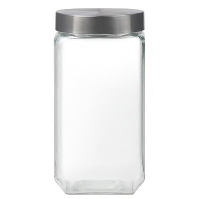 Słoik DOMOTTI Milos 2.2 L Srebrny