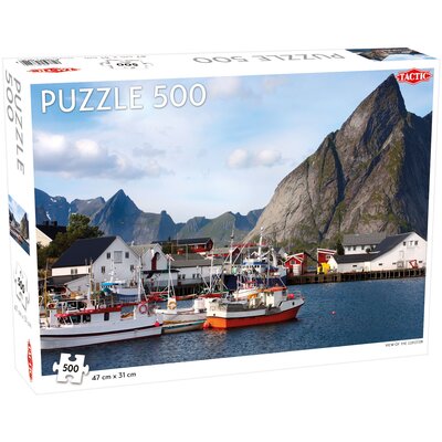 Puzzle TACTIC Lovers View of the Lofoten 56642 (500 elementów)