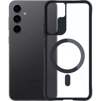 Etui XLINE MagSystem Satin Guardx do Samsung Galaxy S24 Przezroczysto-czarny