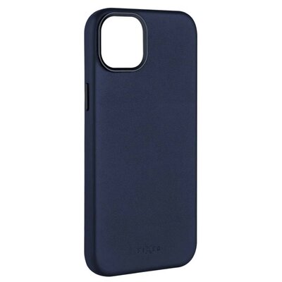 Etui FIXED MagLeather MagSafe do Apple iPhone 16 Niebieski