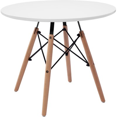 Stolik kawowy EHOKERY Paris DTW 60 cm Biały