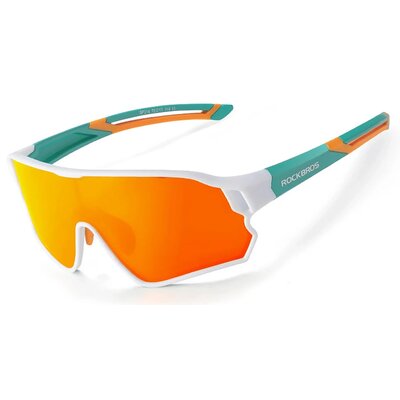 Okulary rowerowe ROCKBROS 14110009003 Zielono-biały