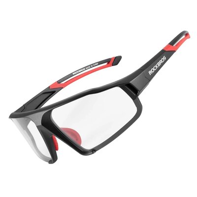 Okulary rowerowe ROCKBROS SP216BK Czarno-czerwony