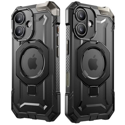 Etui SUPCASE UB Grip Mag Magsafe do Apple iPhone 16 Czarny