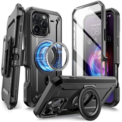 Etui SUPCASE UB Pro Mag Magsafe do Apple iPhone 16 Pro Czarny