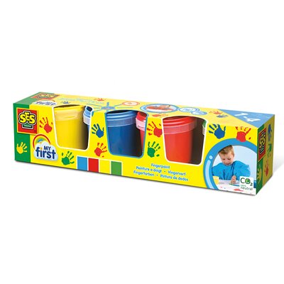 Farby do malowania palcami My first