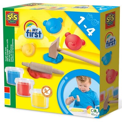 Ciastolina SES Moja pierwsza ciastolina Młotek i wałek 14432