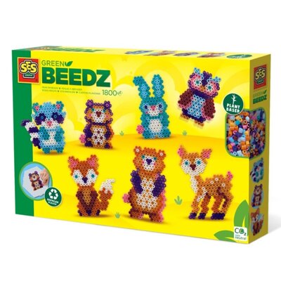 Zestaw kreatywny SES Creative Koraliki do prasowania Zwierzęta leśne 06407