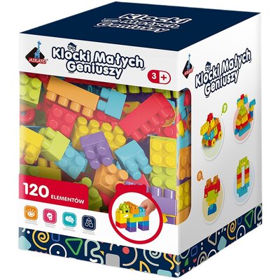 Klocki plastikowe ASKATO Klocki małych geniuszy 125251