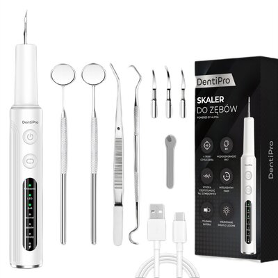 Skaler do zębów ALPHA DentiPro SWI-01 Biały