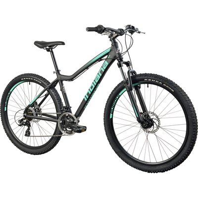 Rower górski MTB INDIANA X-Pulser 2.7 D17 27.5 cala damski Czarno-miętowy