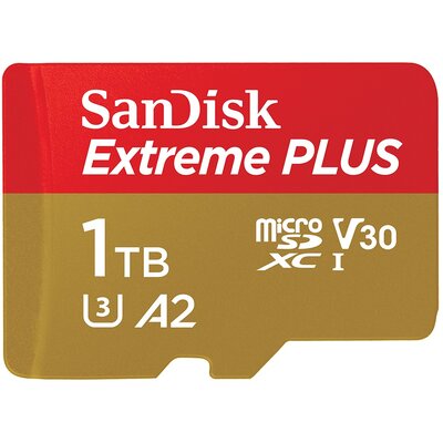 Karta pamięci SANDISK microSDXC Extreme Plus 1TB + Adapter