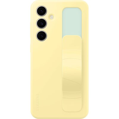 Etui SAMSUNG Standing Grip do Galaxy S24 FE Żółty EF-GS721CYEGWW