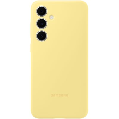 Etui SAMSUNG Silicone Case do Samsung Galaxy S24 FE Żółty EF-PS721CBEGWW