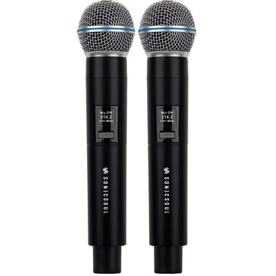 Mikrofon SONICSOUL DM-582 (2 szt.)