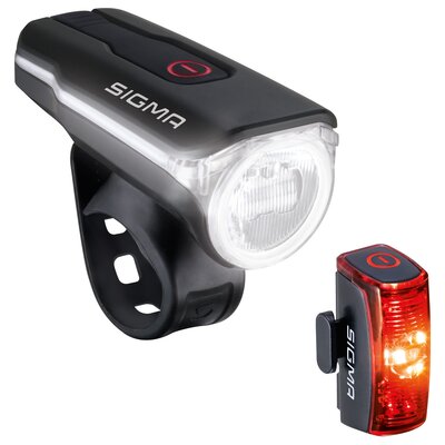 Zestaw lampek rowerowych SIGMA Aura 60 Infinity