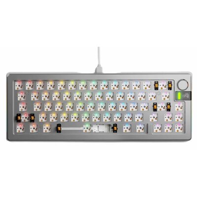 Klawiatura GLORIOUS GMMK 3 Pro Barebones 65% Srebrny