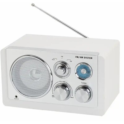 Radio DENVER TR-63W Analogowe Biały