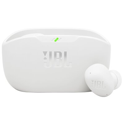 Słuchawki dokanałowe JBL Wave Buds 2 ANC Wodoodporne Biały