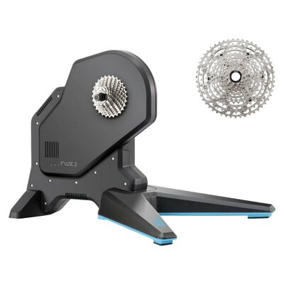 Trenażer rowerowy GARMIN Tacx Flux 2 Smart T2980 + Kaseta zębatek SHIMANO Deore CS-M6100-12