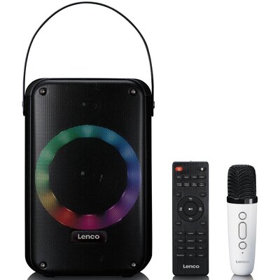 Power audio LENCO BTC-060BK Mikrofon Karaoke Czarny