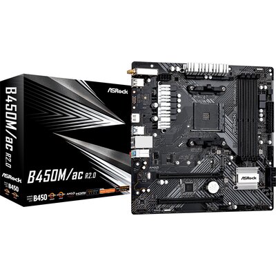 Płyta główna ASROCK B450M/ac R2.0