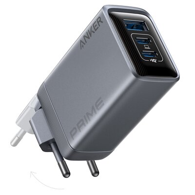 Ładowarka sieciowa ANKER Prime 100W GaN Srebrny ładowarka do telefonu USB, USB-C