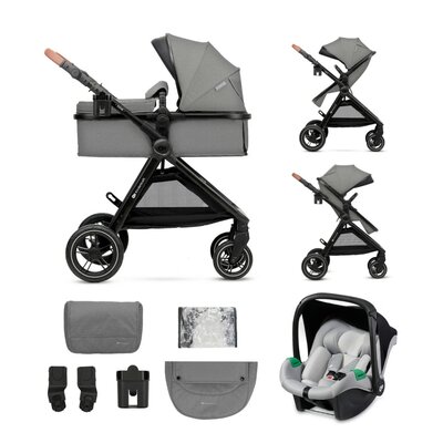 Wózek wielofunkcyjny KINDERKRAFT Esme 3in1 Szary