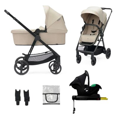 Wózek wielofunkcyjny KINDERKRAFT Newly 4w1 Mink Pro Beżowy