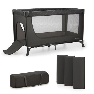 Łóżeczko turystyczne KINDERKRAFT Joy Light 2w1 Szary