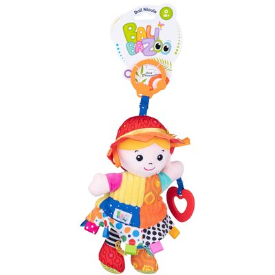 Zawieszka do wózka BALIBAZOO Lalka Nicole BB81133