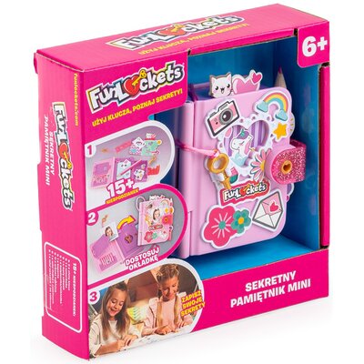 Pamiętnik FUNLOCKETS Kreatywna Sekretny Pamiętnik Mini DD76646