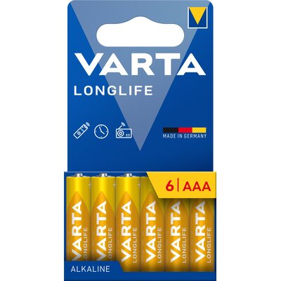 Baterie AAA LR3 VARTA Longlife (6 szt.)