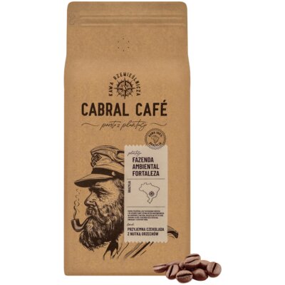 Kawa ziarnista CABRAL CAFE Fazenda Ambiental Fortaleza 1 kg (Rzemieślnicza)