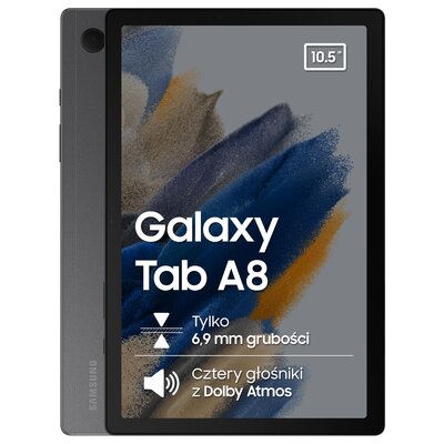 Tablet SAMSUNG Galaxy Tab A8 10.5" 4/64 GB Wi-Fi Szary