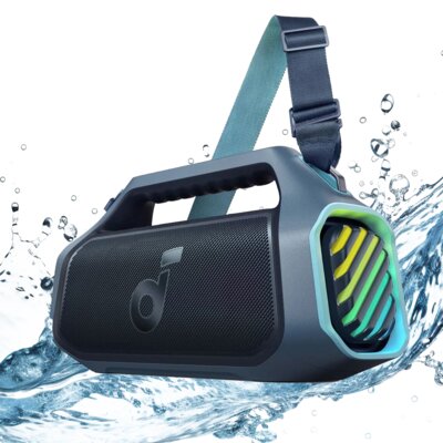 Głośnik mobilny SOUNDCORE Boom 2 Plus Niebieski