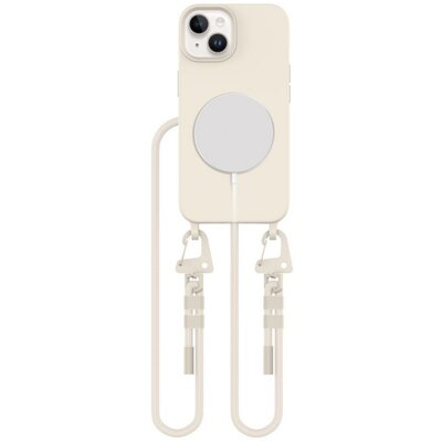 Etui TECH-PROTECT MagNecklace MagSafe do Apple iPhone 13 Kremowy