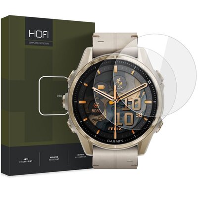 Szkło hartowane HOFI Glass Pro+ do Garmin Fenix 8 43 mm (2szt.)