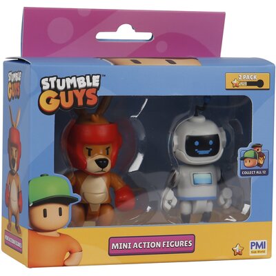 Zestaw figurek SUPERBUZZ Stumble Guys Sezon 2 Boxing Roo i Stumblebot Mk2 SG3202B