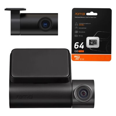 Wideorejestrator 70MAI A200 Set + Karta 64GB
