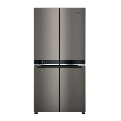 Lodówka WHIRLPOOL WQ9 U2BL EF Side by Side No Frost 187.4 Czarny/Inox