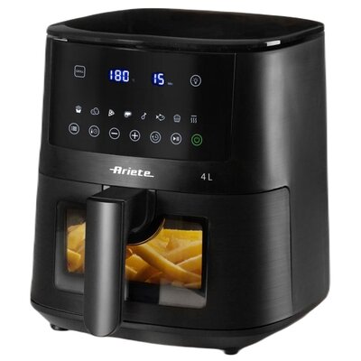 Air Fryer Frytkownica beztłuszczowa ARIETE 4633/00 Czarny, 4l, z okienkiem do obserwacji postępów gotowania