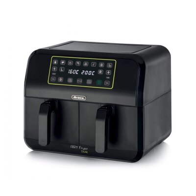 Air Fryer Frytkownica beztłuszczowa ARIETE 4623/00, 8l, z podwójnym koszem, cyfrowy panel sterowania