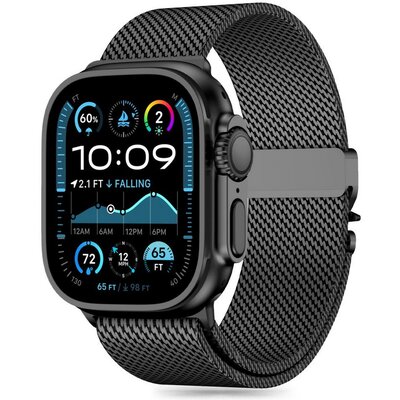 Pasek TECH-PROTECT Milano do Apple Watch 6/7/8/9/10/SE/Ultra 1/2 (44/45/46/49mm) Czarny